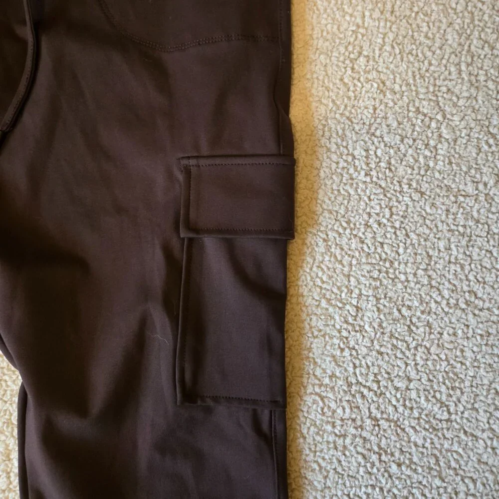 Rachel Zoe Dark Brown Joggers Size M - Picture 2 of 9